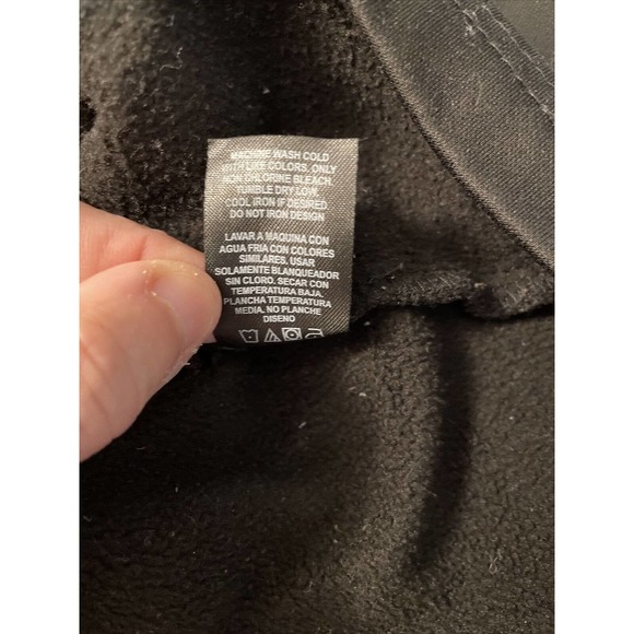 Beverly Hills Polo Club 1/4 Zip Up Soft Gray And Black Jacket Men’s Size L Large - Picture 4 of 8